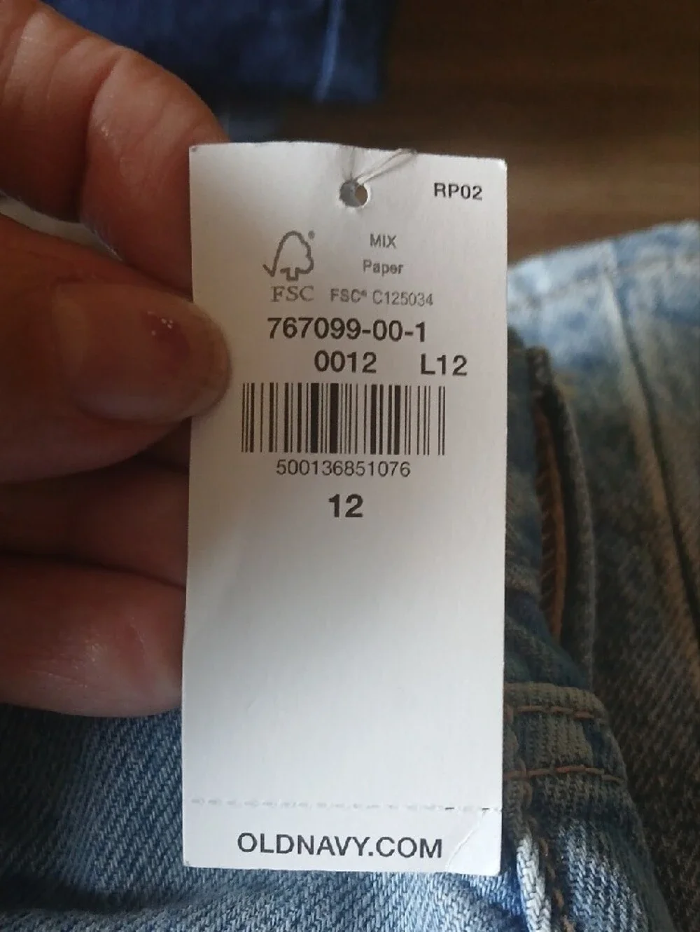 Old Navy Girls Light Blue Wide-Leg Jeans with Heart Patches